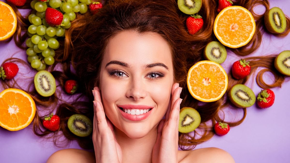 Vitamin C is a must: Vitamin C is an excellent antioxidant and also helps reverse sun damage. It promotes skin brightening and boosts collagen production. Along with using vitamin C topically, consider adding it to your diet by consuming more citrus fruits. Credit: Getty Images