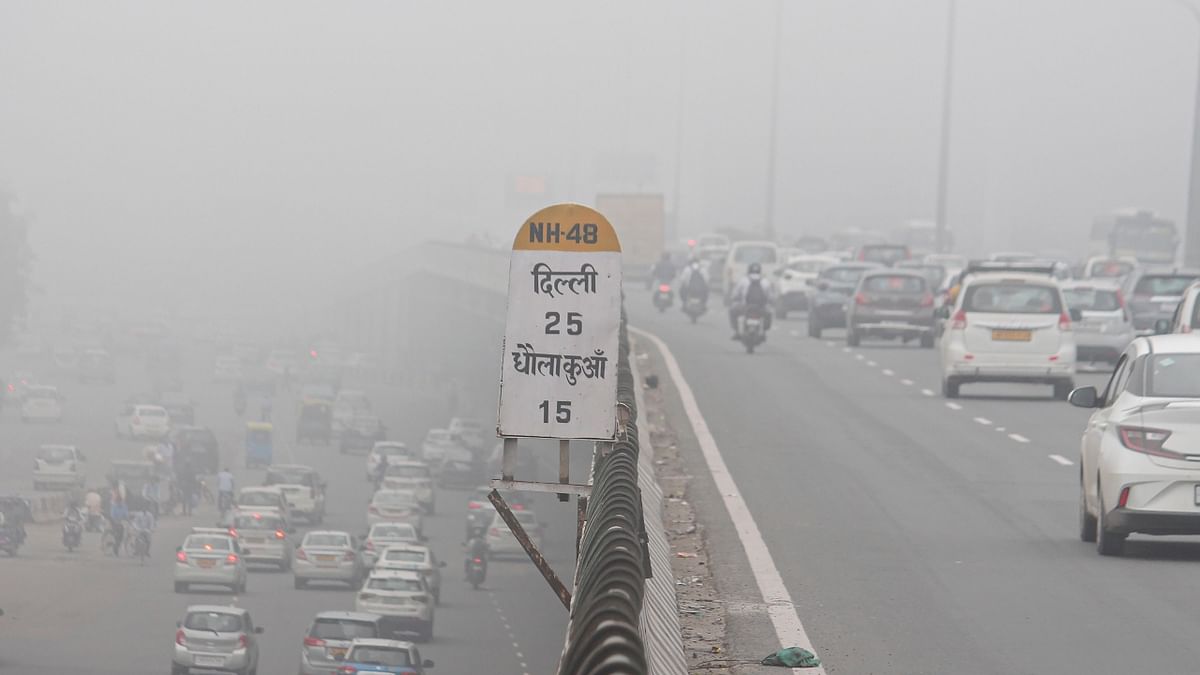 The capital recorded a minimum temperature of 20.2 degrees Celsius, a notch below the normal. Credit: PTI Photo