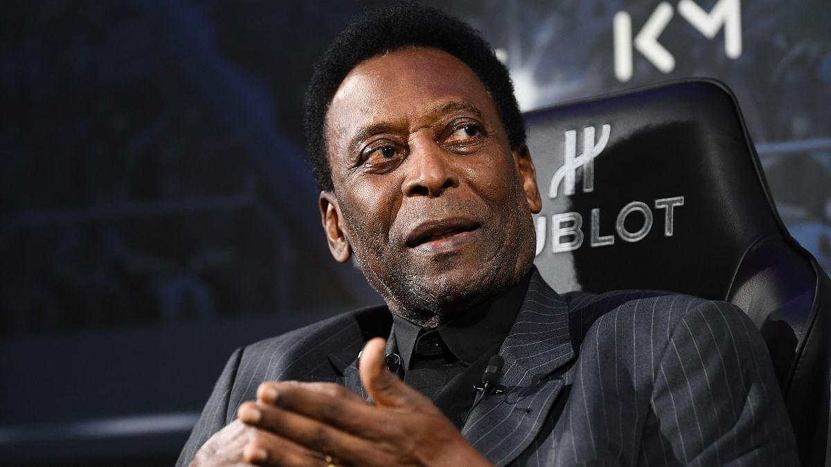 Brazilian football player Pele was ranked fourth on the list. Credit: AFP Photo