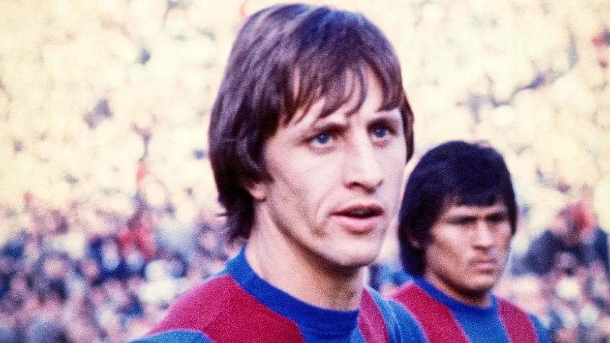 Dutch professional football player Johan Cruyff stood sixth on the list. Credit: Instagram/@johancruyff