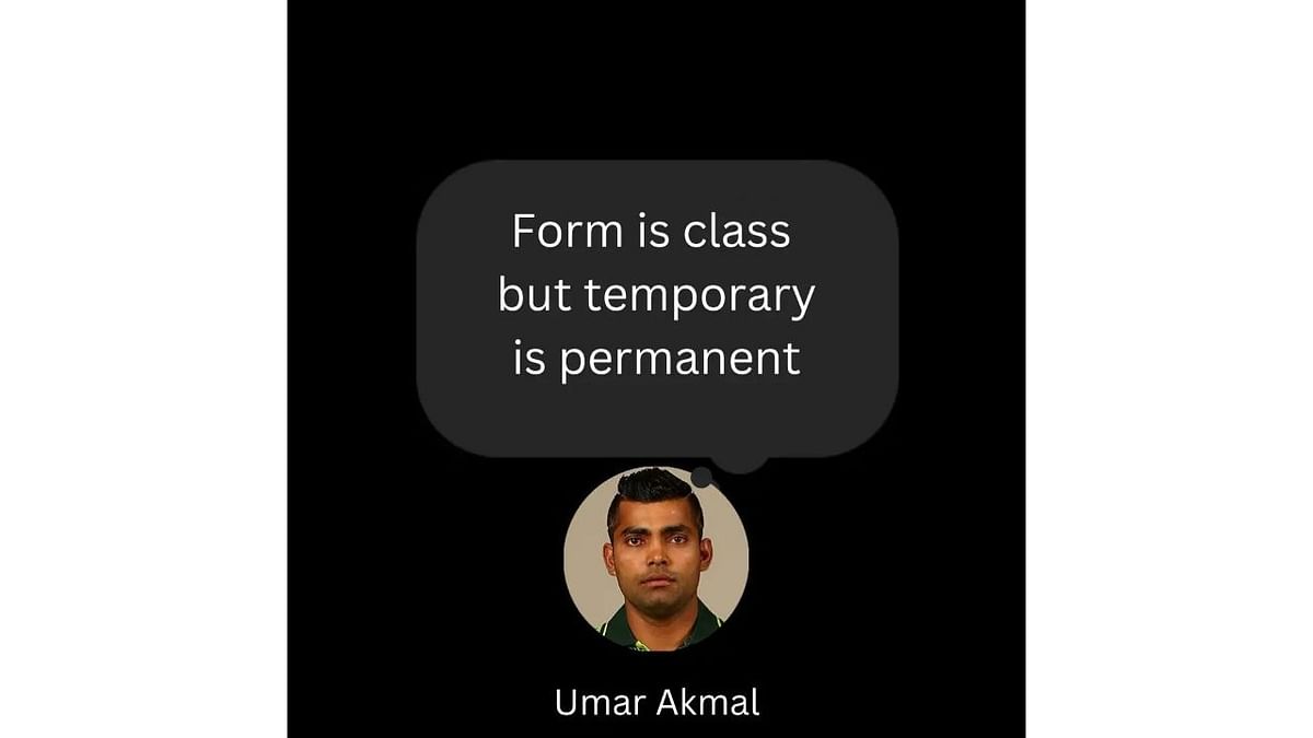 Umar Akmal's caption 'blunder' continues to inspire hilarious memes. Credit: Instagram/@simplyavinash