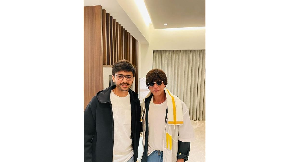 A meet-and-greet event was organised at a plush hotel after the completion of  'Jawan' Chennai schedule where King Khan met his ardent fans. Credit: Special Arrangement