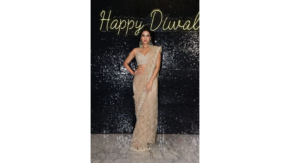 Sonal Chauhan looked elegant and gorgeous in a saree. Credit: Special Arrangement