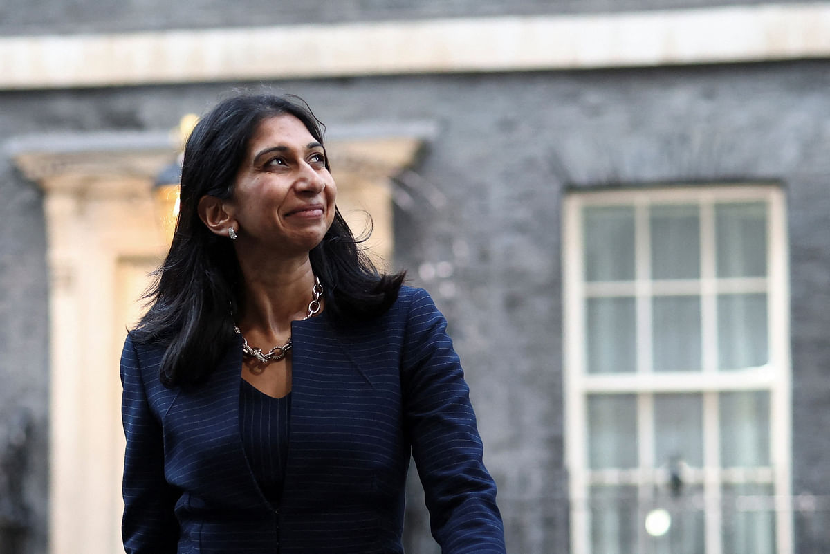 He brought back Indian-origin Suella Braverman as Home Secretary. Credit: Reuters Photo