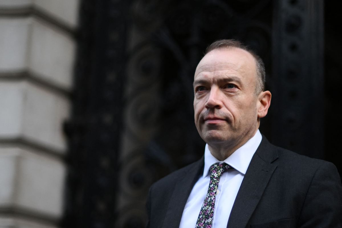 Britain's Northern Ireland Secretary Chris Heaton-Harris. Credit: AFP Photo