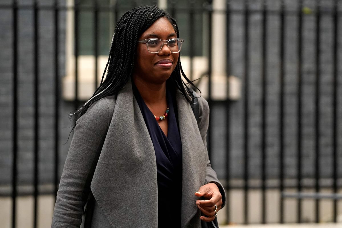 Britain's Secretary of State for International Trade, President of the Board of Trade and Minister for Women and Equalities Kemi Badenoch. Credit: AFP Photo