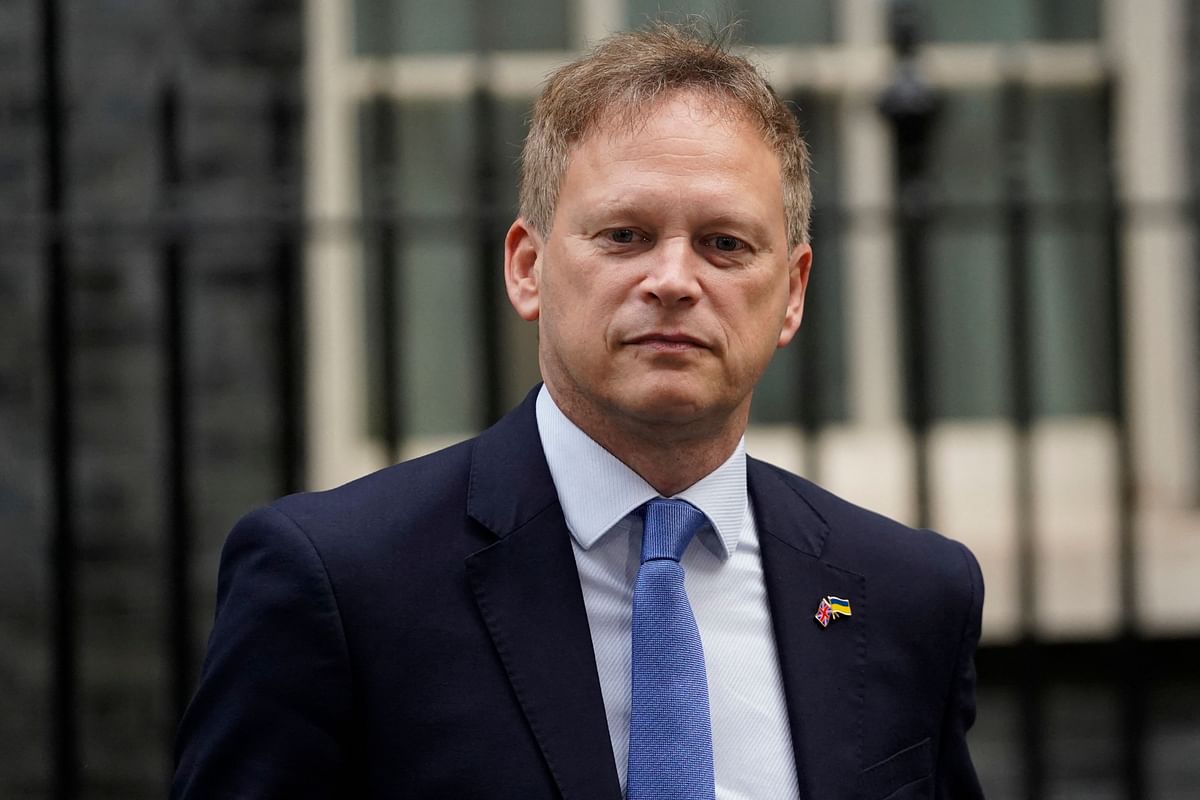 Britain's Secretary of State for Business, Energy and Industrial Strategy Grant Shapps. Credit: AFP Photo