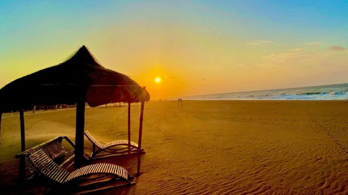 Golden Beach: This beach in Puri is popular with pilgrims who come to visit the Lord Jagannath temple located nearby. Credit: PBNS