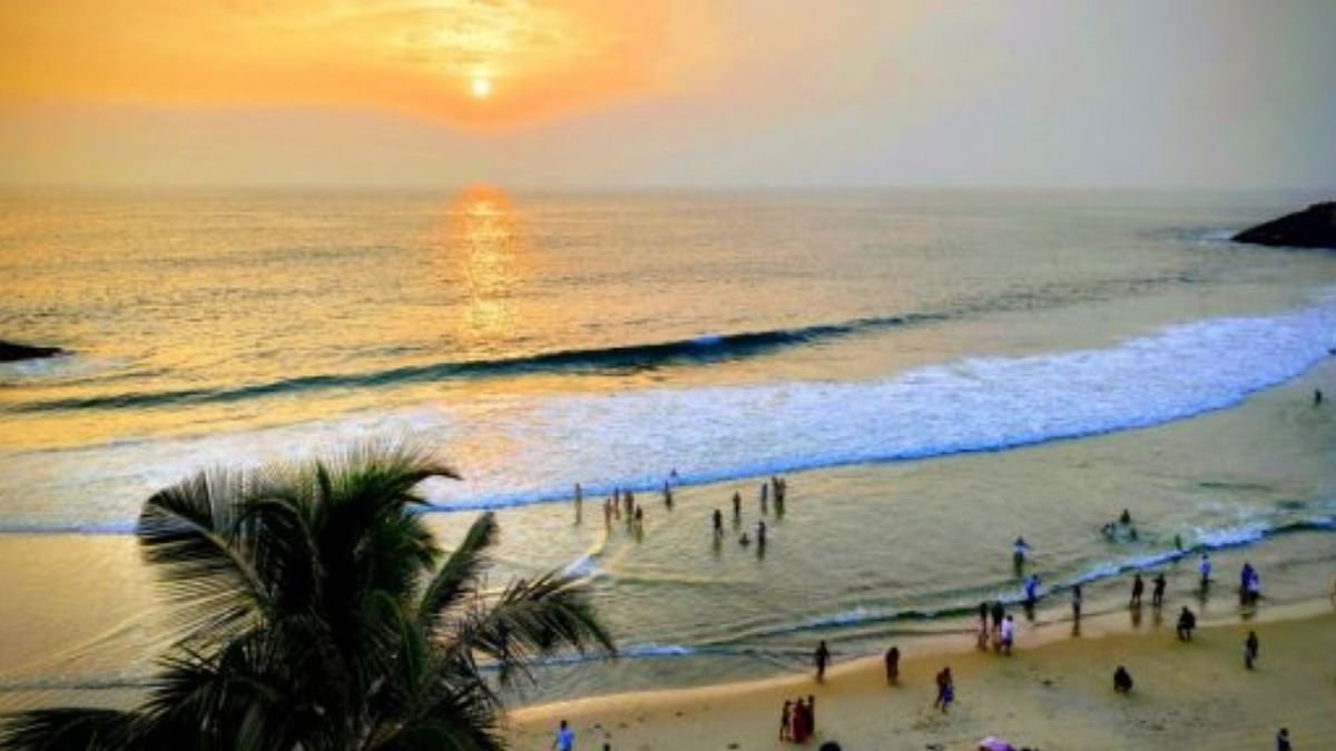 Kovalam Beach: Located in Kerala, this beach is best known for its leisure activities like sunbathing, swimming and catamaran cruising. Credit: Getty Images