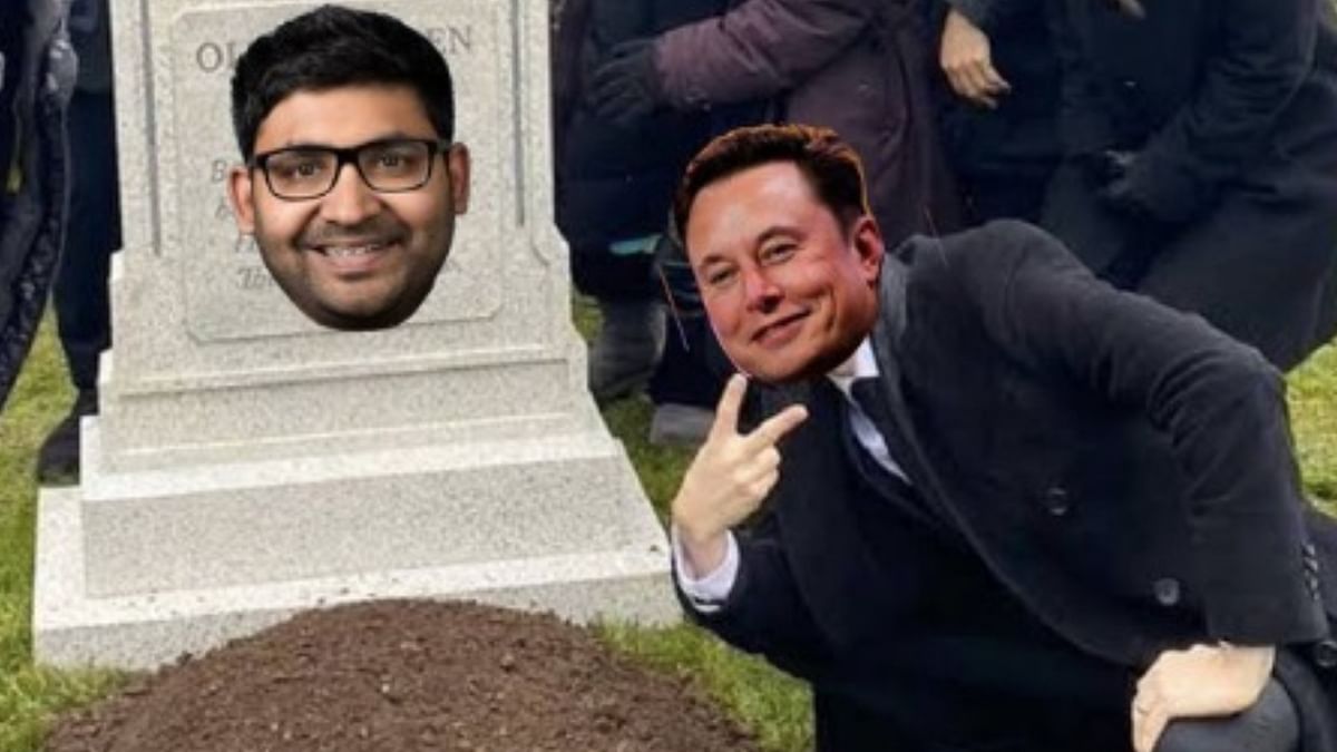 Elon Musk fires CEO Parag Agrawal and it’s raining memes on Twitter