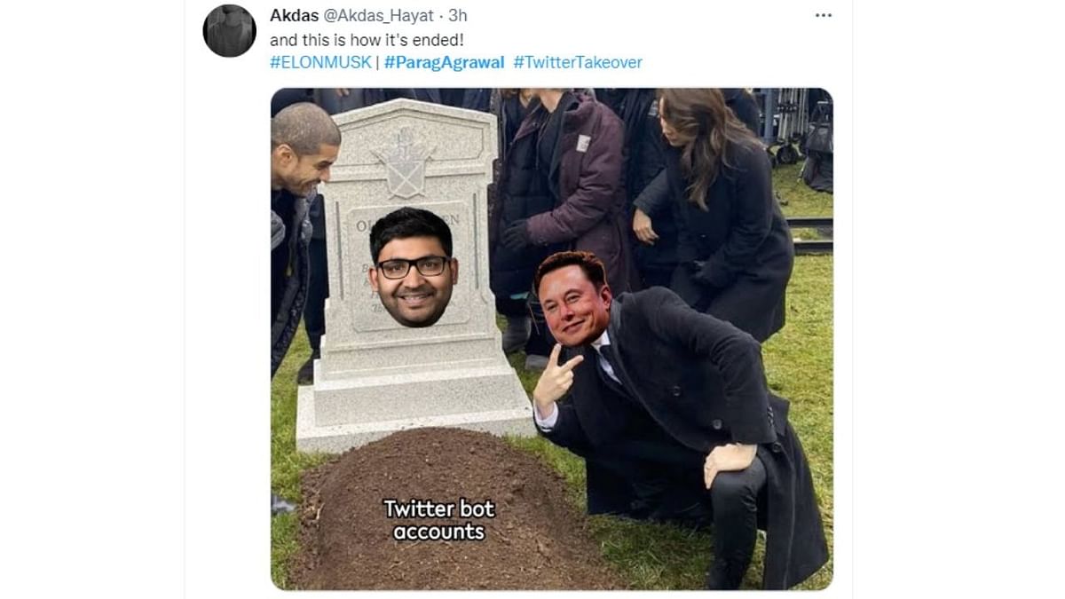 A user came up with graveyard meme that had everyone ROFL. Credit: Twitter/@Akdas_Hayat