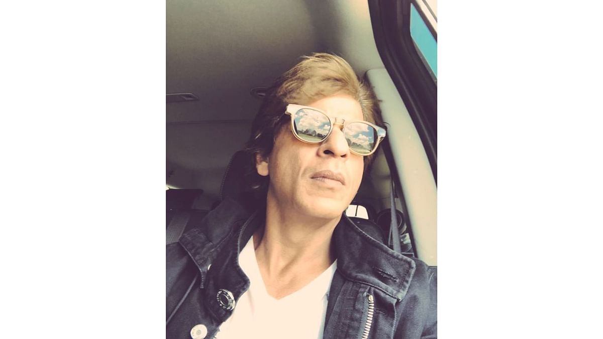 Shah Rukh Khan is superstitious about numbers and all the number plates of his vehicles read 555. He believes that it brings him good luck. Credit: Instagram/iamsrk