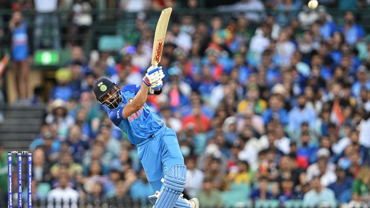 Kohli is the fastest Indian player to cross the 1,000-, 5,000- and 12,000-run marks in ODIs. Credit: AFP Photo