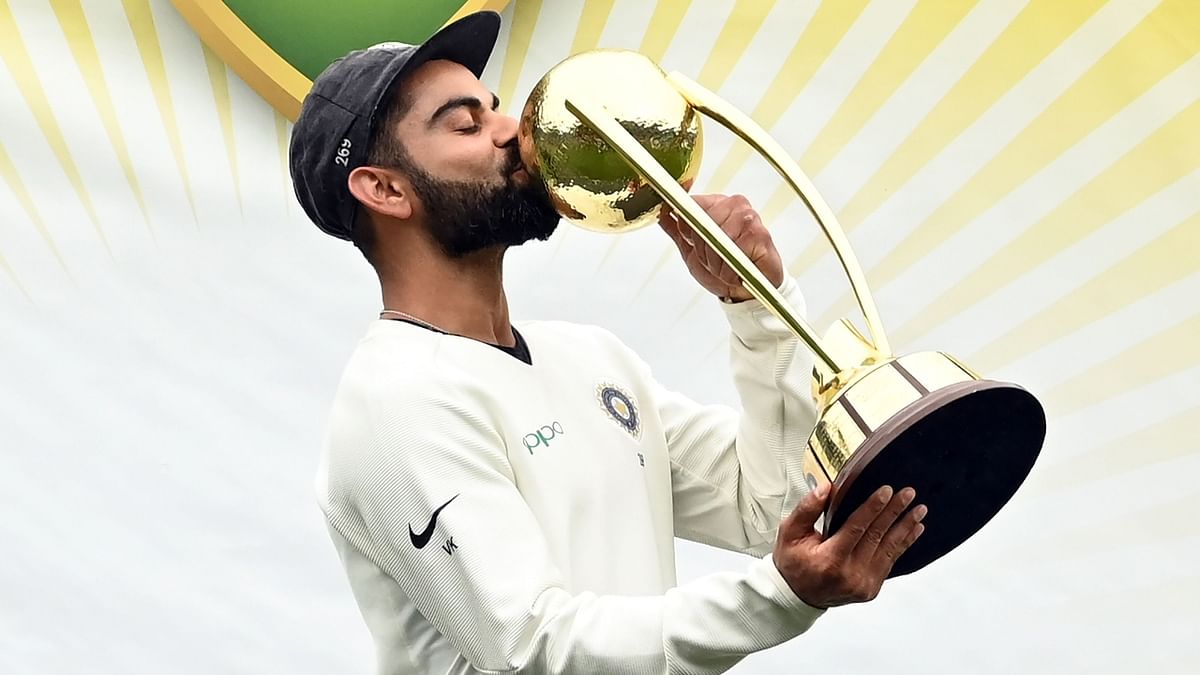 Kohli is the only Asian captain to win Tests in England, Australia and South Africa. Credit: AFP Photo