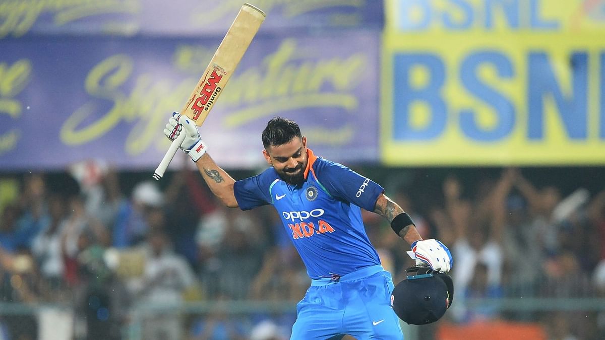 With 3,932 runs in the bank, Kohli is currently the highest run-scorer in T20Is, the shortest format of the game. Credit: AFP Photo