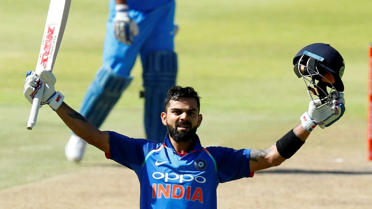 Kohli is the only Indian cricketer to score a century on his World Cup debut. He achieved the feat against Bangladesh in the 2011 World Cup. Credit: Reuters Photo
