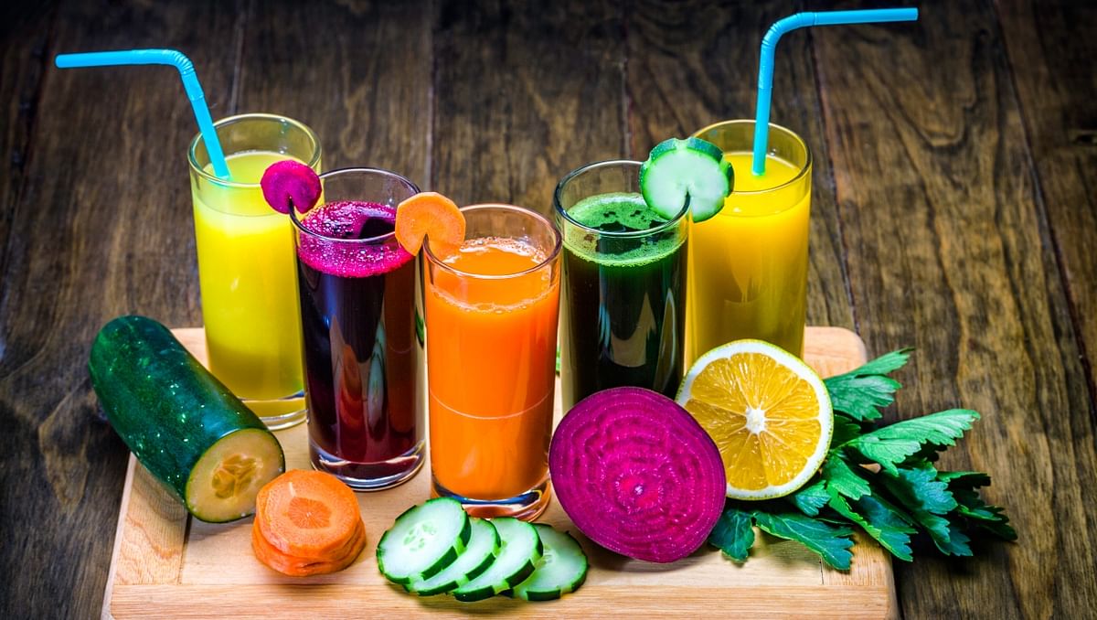 Fruit Juice: Vitamin C stimulates the development of white blood cells, which help the body fight illnesses. Fruits such as grapefruit, oranges, tangerines, lemons, and limes are high in antioxidants. Credit: Getty Images
