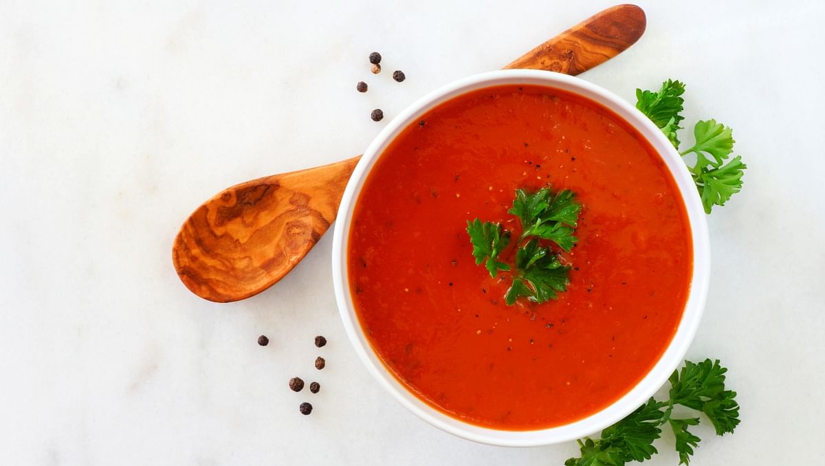 Tomato Soup or Juice: The inclusion of tomato soup/juice will help one if improving immunity as tomatoes are abundant in nutrients, especially vitamin C. A diet rich in tomatoes may counteract the damage to the lungs caused by the toxic air and weather changes. Credit: iStock Photo