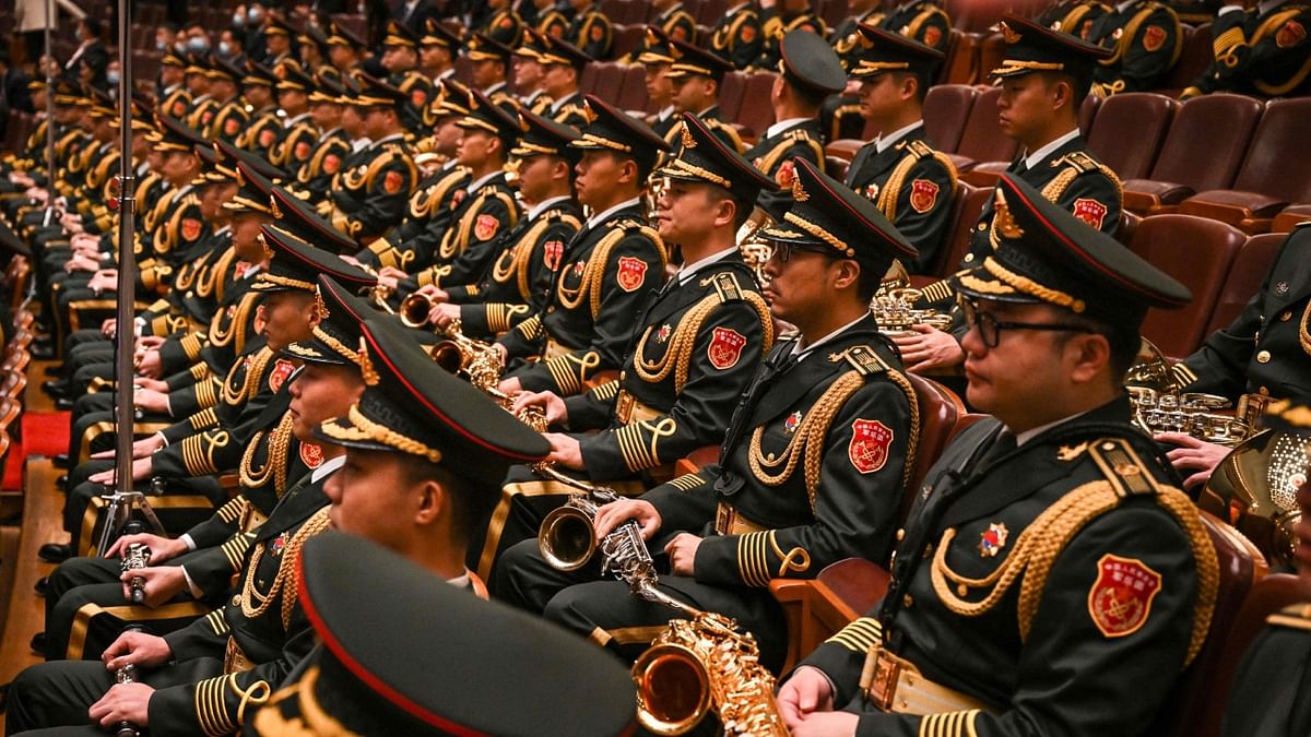 The People's Liberation Army in China (which doesn't include civilian positions) employs around 2.55 million people and ranks third on the list. Credit: AFP Photo