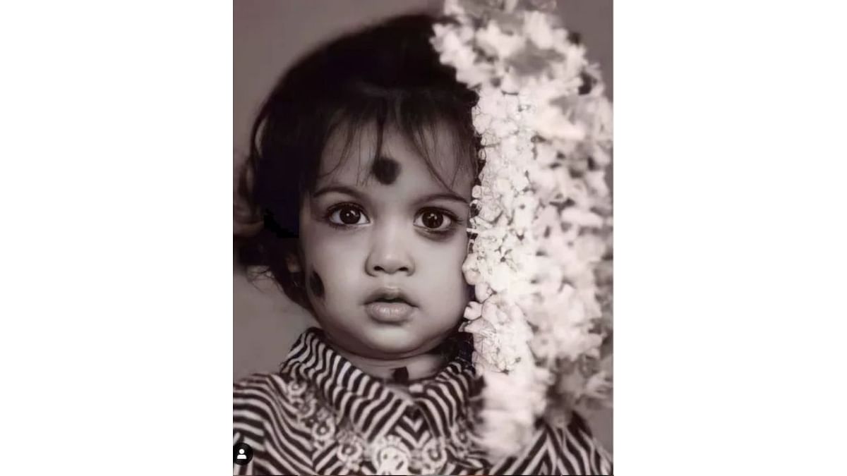 A childhood picture of Samantha Ruth Prabhu that would melt hearts. Credit: Special Arrangement