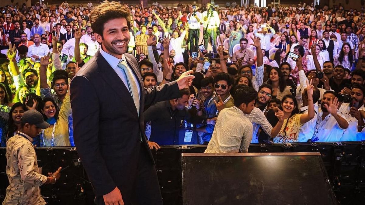 Aaryan holds a degree in Biotechnology from Navi Mumbai's DY Patil College of Engineering. Credit: Instagram/@kartikaaryan