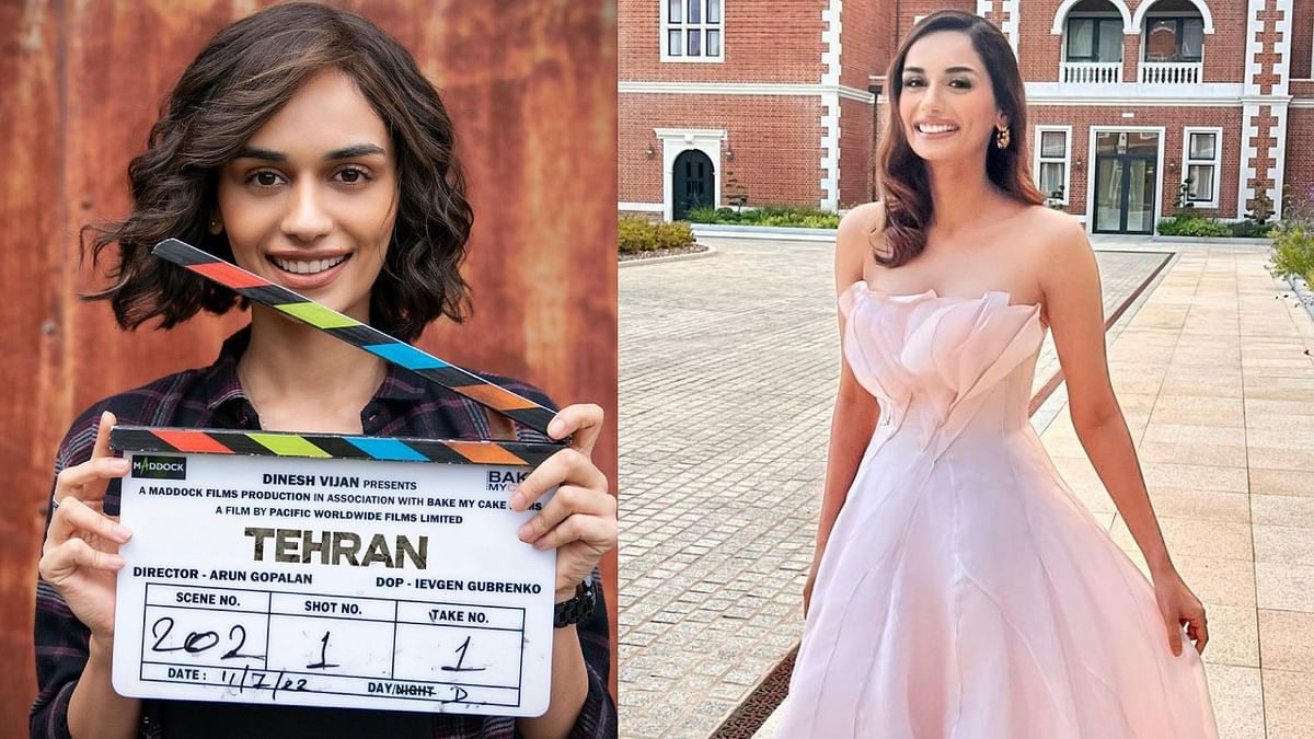 Chhillar will next be seen alongside John Abraham in 'Tehran' and Vicky Kaushal in 'The Great Indian Family'. Credit: Instagram/Instagram/@manushi_chhillar
