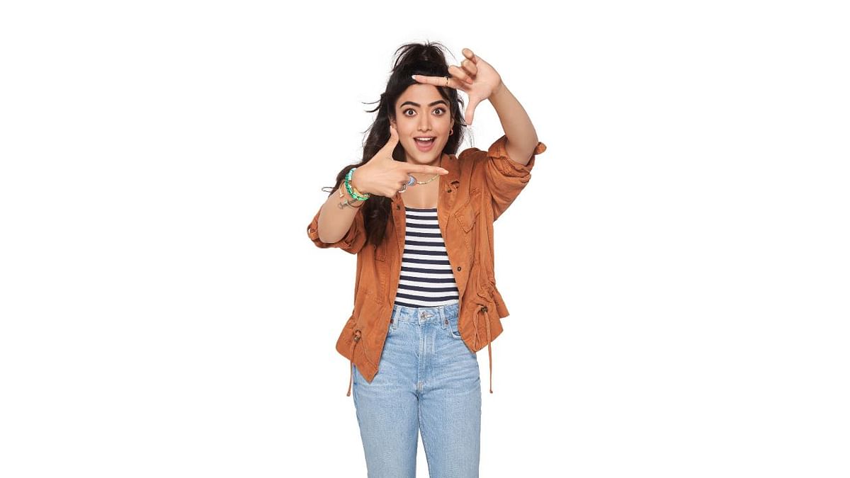 Rashmika Mandanna, who is often referred to as the national crush, is the sixth 'most popular female film star in India', according to Ormax Media. Credit: Instagram/@rashmika_mandanna