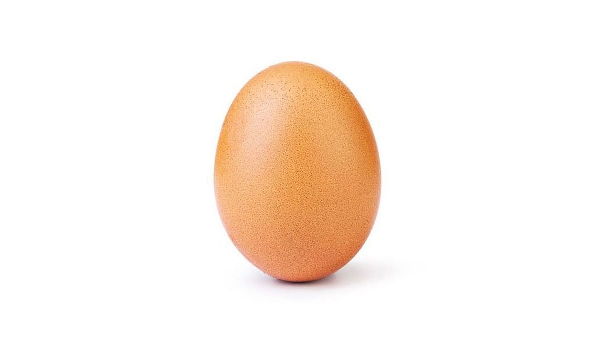 Rank 01 | Inspired by Kylie Jenner and her baby Stormi's 'most-liked photo' (18 million) in 2019, an advertising executive posted a portrait of an egg and the post collected over 55.7 million likes. The post still tops the list of 10 most-liked Instagram posts of all time. Credit: Instagram/@world_record_egg