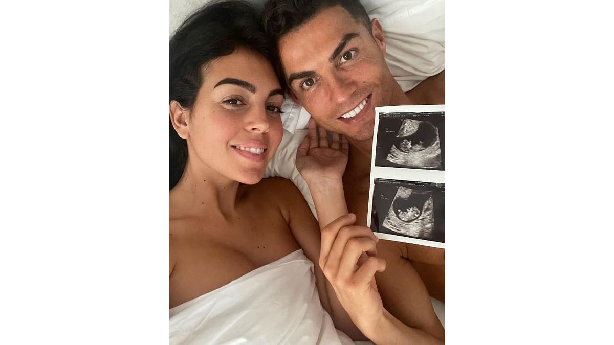 Rank 02 |  Football icon and the most-followed person on Instagram, Cristiano Ronaldo and Georgina Rodriguez's pregnancy with twins was bound to break the internet. The post fetched 32.6 million likes and was the second most-liked post on Instagram. Credit: Instagram/@cristiano