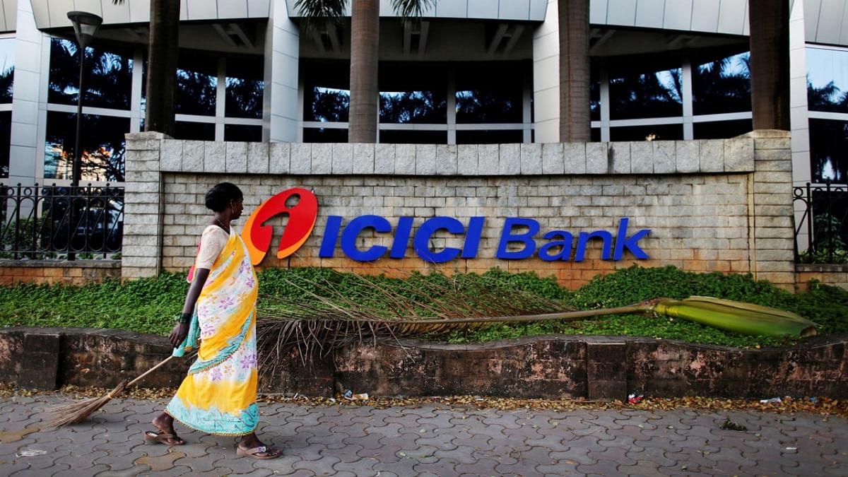 Private sector lender ICICI Bank ranked fifth and has a valuation of Rs 6.33 lakh crore. Credit: Reuters Photo