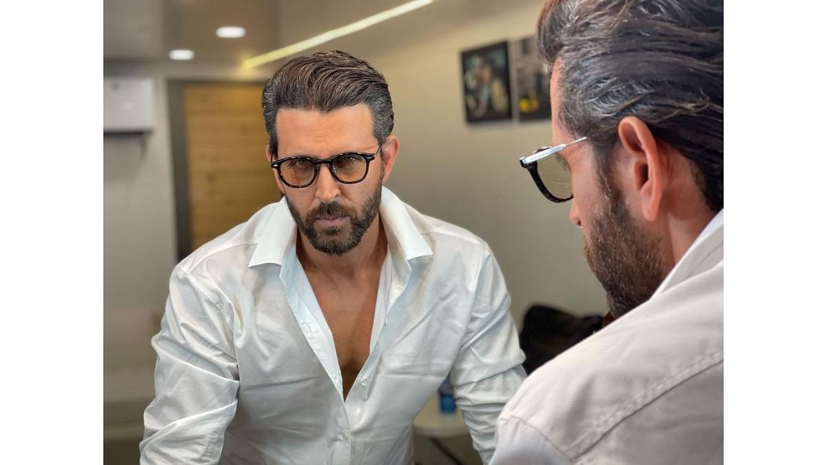 Hrithik Roshan, who aced the role of Vedha in Pushkar and Gayatri's film 'Vikram Vedha', took the sixth spot on the list. Credit: Instagram/@hrithikroshan