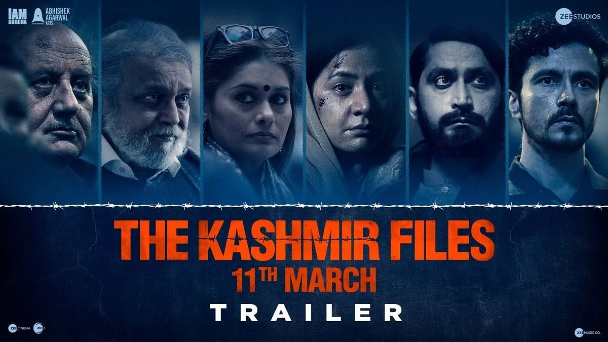 'The Kashmir Files' which is based on the exodus of Kashmiri Pandits from the valley in the early days of the insurgency, was positioned third on the list. Credit: Special Arrangement