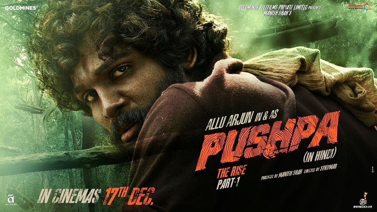 Stylish star Allu Arjun's blockbuster 'Pushpa: The Rise' stood sixth on the list. Credit: Special Arrangement