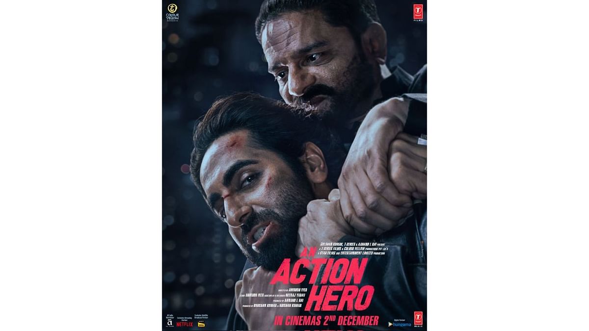 An Action Hero: Ayushmann Khurrana's last release has joined the list of movies that tanked at the box-office in 2022 as it failed to impress the audience. Credit: Special Arrangement