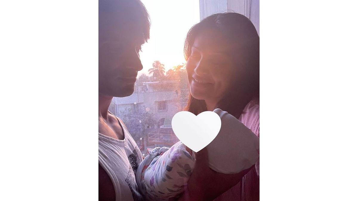 Bollywood actors Bipasha Basu and Karan Singh Grover on November 12 announced that they have welcomed their first child, a baby girl, Devi. The couple, who got married in 2016, had shared the pregnancy news in August 2022. Credit: Instagram/@bipashabasu