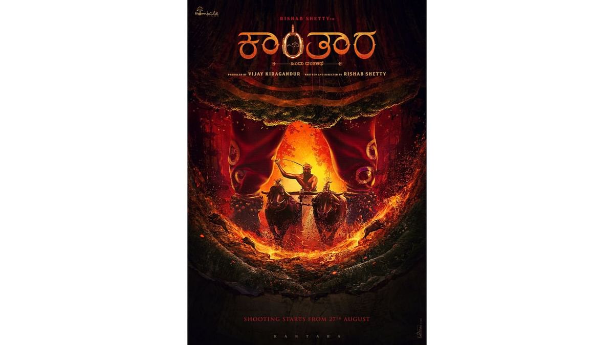 Kantara -  The period action thriller, written and directed by Rishab Shetty, touched the hearts of audiences from varied regions and backgrounds. The movie emerged as one of the highest grossing South Indian films worldwide and was IMDb's fifth most popular Indian film of 2022. Credit: Special Arrangement