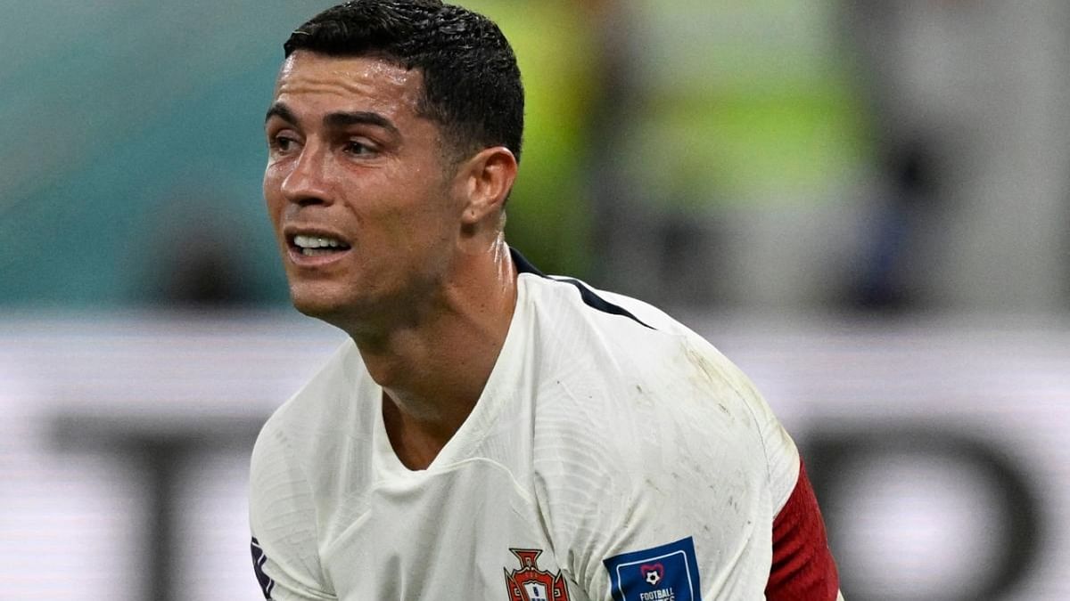 In a game of highs and lows, many footballing greats saw their dreams come to an end. Among them is Cristiano Ronaldo, whose World Cup campaign ended in some controversy and a lot of heartbreak as Portugal were knocked out by Morocco. Here, Ronaldo is left in tears after the match. Credit: AFP Photo
