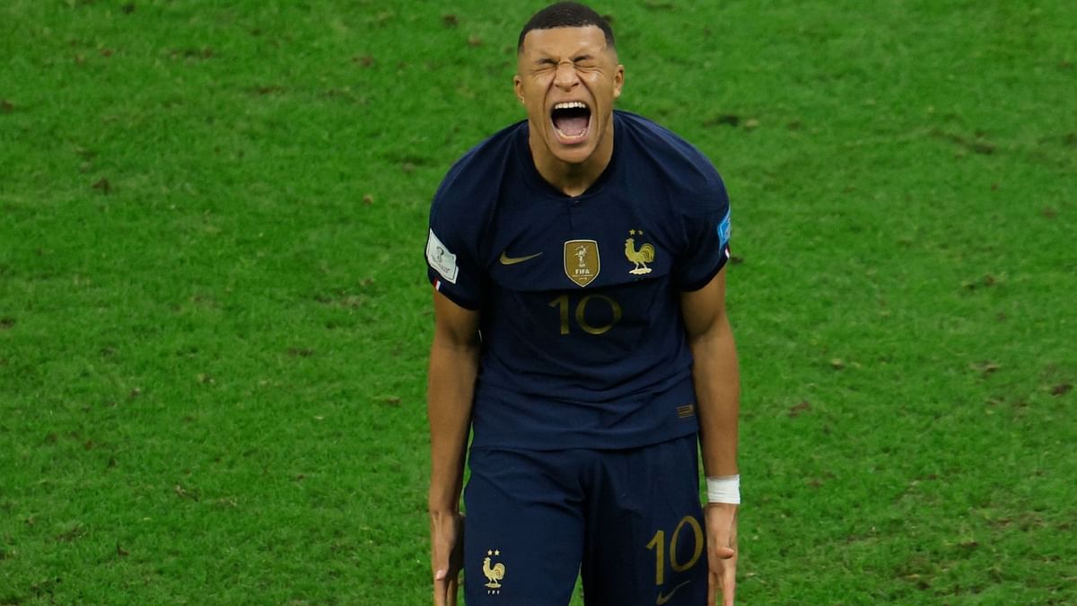 Mbappe scored from the spot in the 80th minute, leveled the match 97 seconds later and set up the shootout with his third goal on a penalty in the 118th minute. Credit: AFP Photo