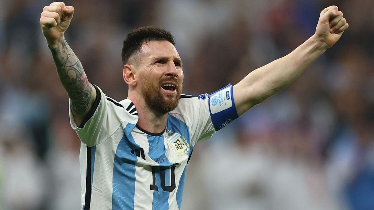 Lionel Messi-led Argentina beat France 4-2 (3-3) via penalty shootout to win FIFA World Cup 2022 title in Qatar. Credit: Reuters Photo