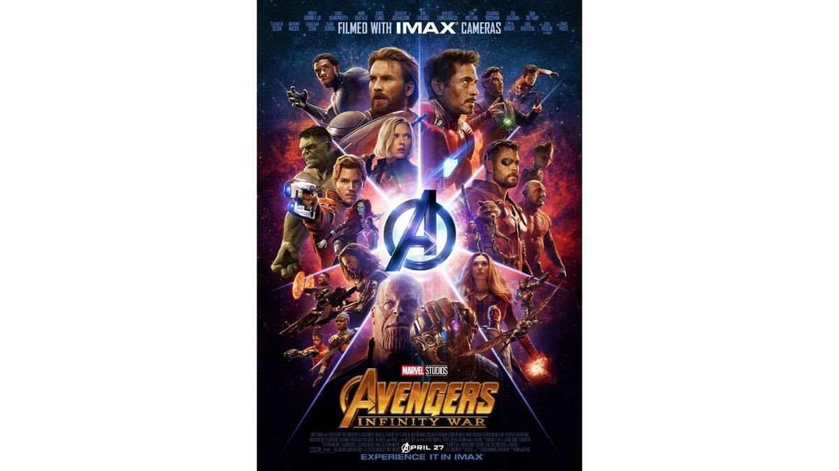 'Avengers: Infinity War' was the fourth Hollywood film to do good business in India. Released in 2018, the movie had collected Rs 31.30 crore on its opening day in India. Credit: Special Arrangement