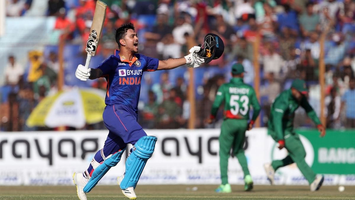 Ishan Kishan blasted the world's fastest ODI double century and became the seventh batsman in one-day international cricket to hit a double-century during his country's third ODI match against Bangladesh. Credit: AP Photo