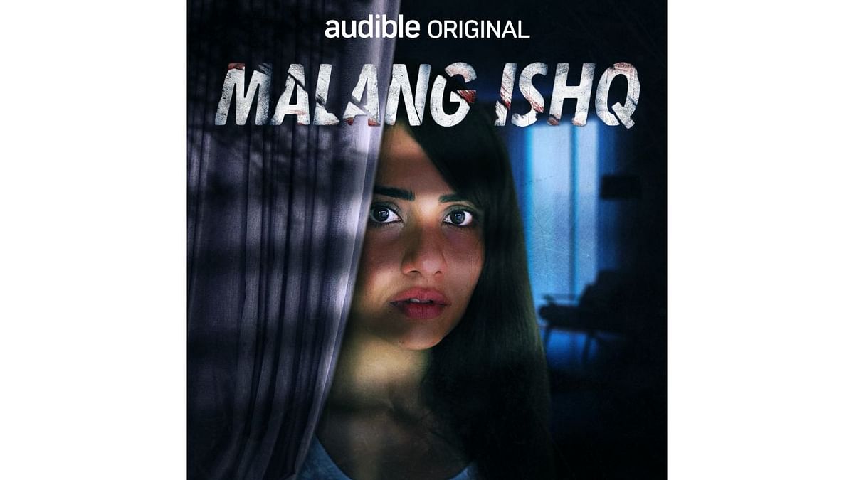 'Malang Ishq' featuring Smriti Kalra, 'Psycho Saiyaan' starring Geetika Vidya and 'Aakhri Sawaal: Interviews Before Execution', an Audible Original series directed by Mantra, starring Kubbra Sait, were on the top '5 Most Played Thriller Podcasts' list. Credit: Special Arrangement