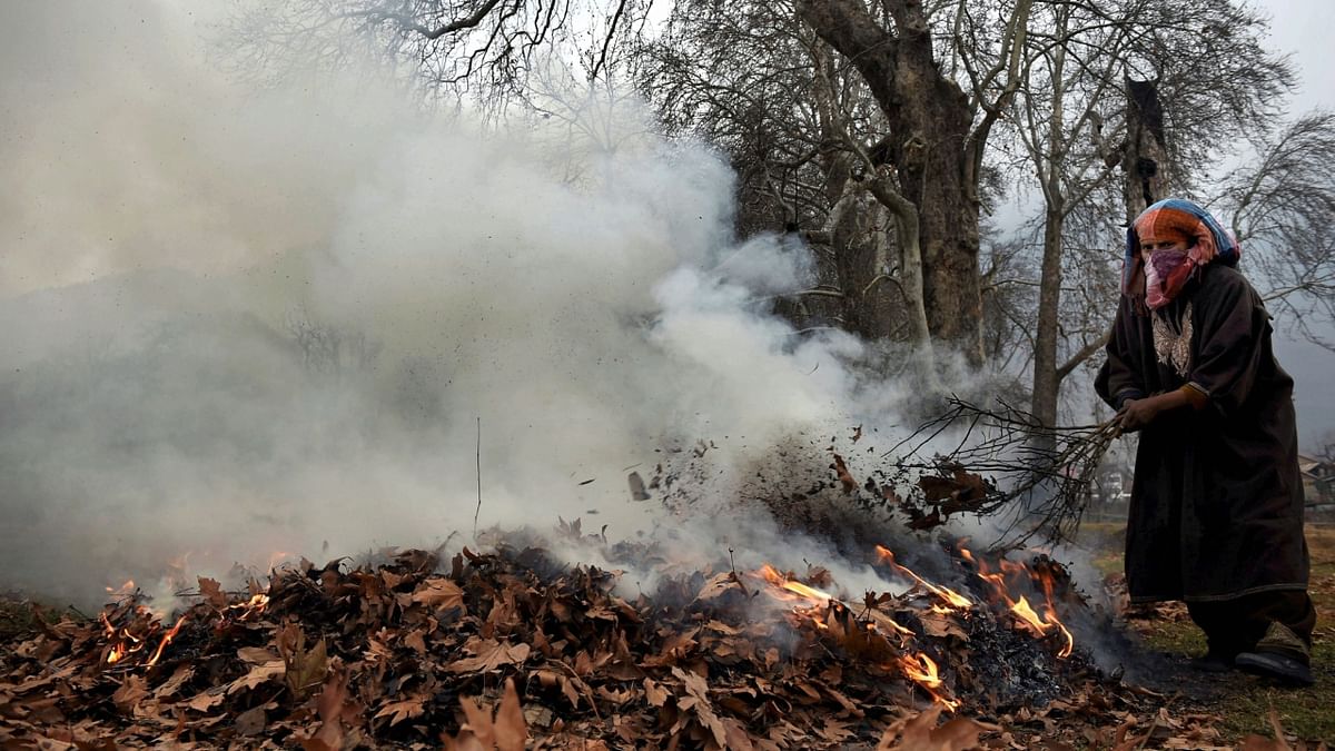 The meteorological department has forecast mostly dry weather in Jammu and Kashmir till December 24. Credit: PTI Photo