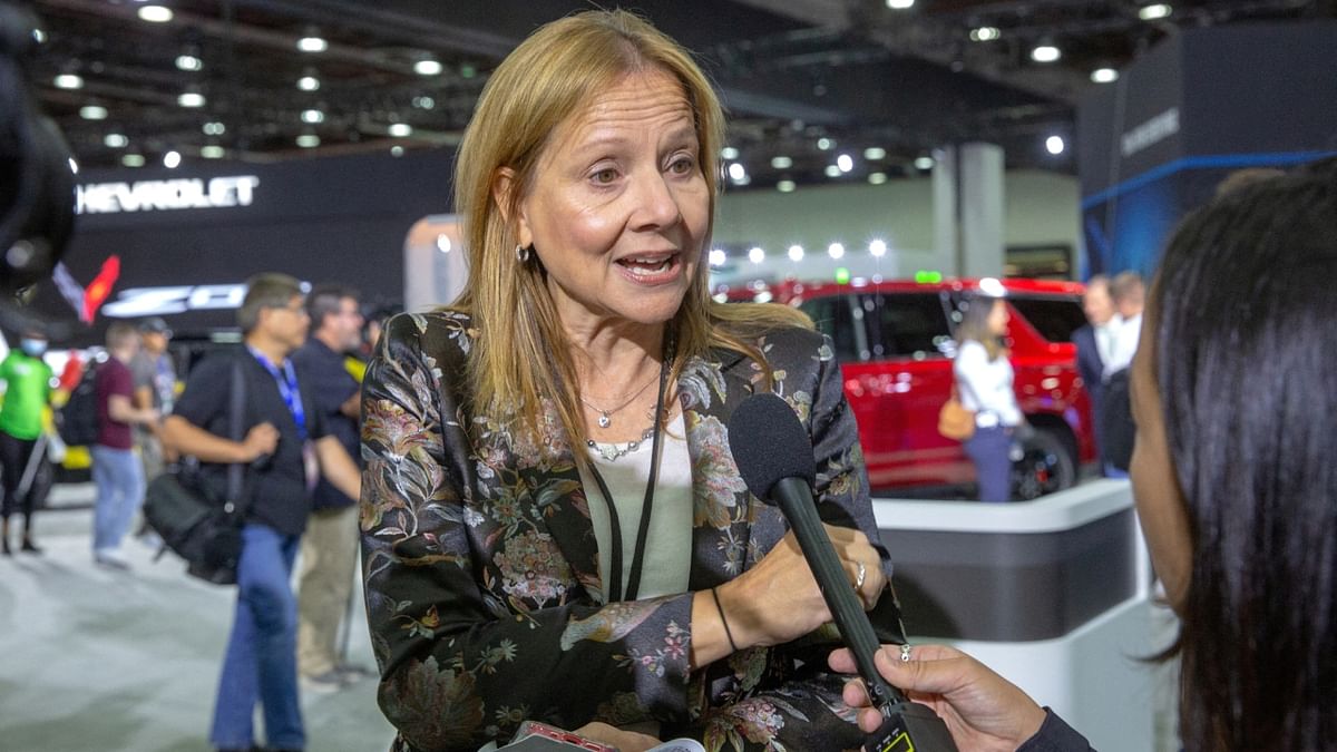 American businesswoman and Chief Executive Officer of General Motors Mary Barra, who earned her accolades and recognition across the auto industry and from leaders in other industries through her hard work and dedication, was positioned fourth. Credit: Reuters Photo