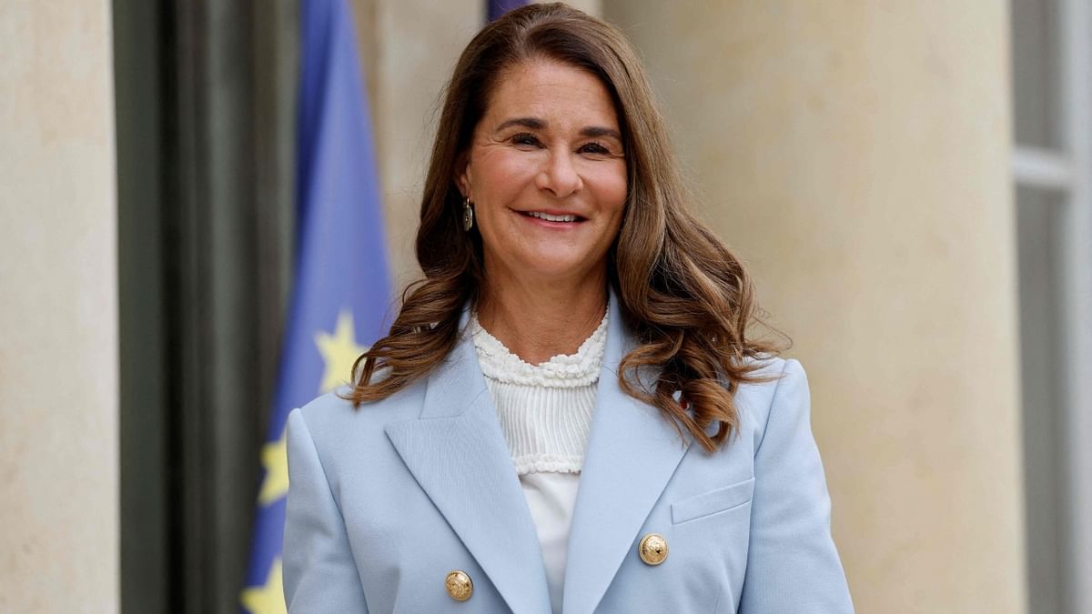 American philanthropist and former computer scientist and general manager at Microsoft Melinda French Gates stood sixth on the list. Credit: AFP Photo