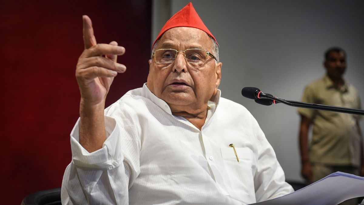 Mulayam Singh Yadav, Samajwadi Party founder and three-time chief minister of Uttar Pradesh, died at a private hospital on December 10 after a prolonged illness. Credit: PTI Photo