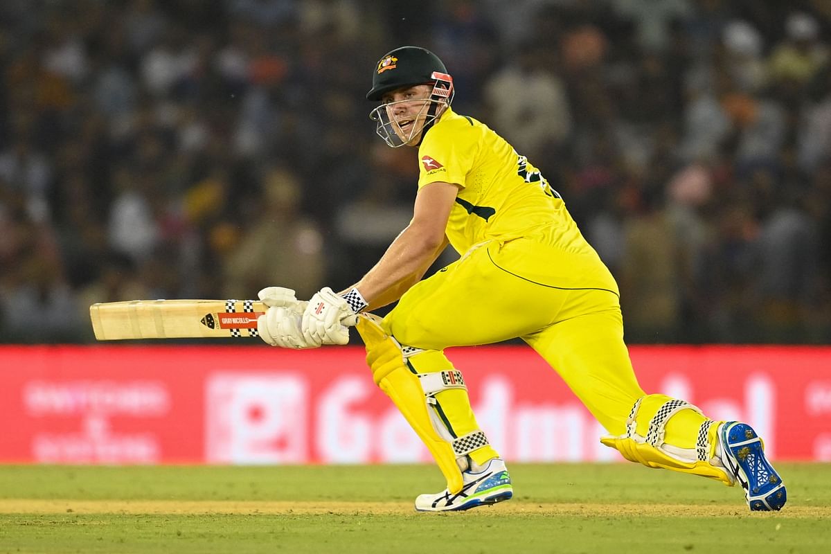 Australian player Cameron Green commanded big bucks going into the IPL auction and Mumbai Indians bought him for a record price of Rs 17.50 crore. Credit: AFP Photo