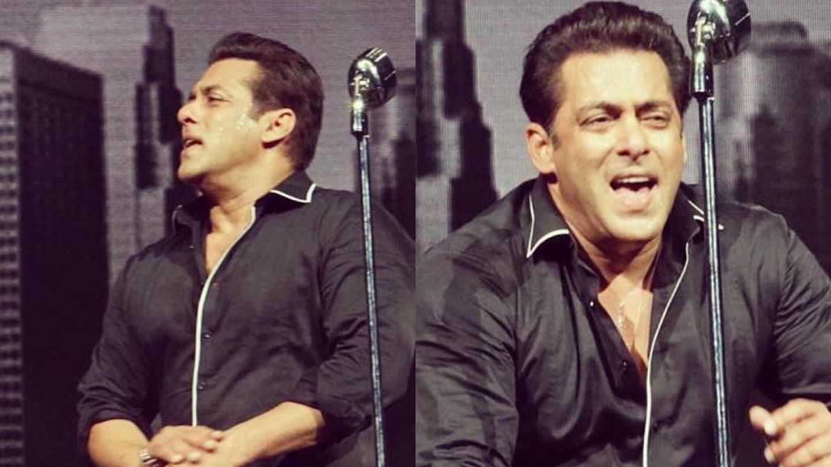 Salman also tried his luck in singing and crooned the songs like 'Chandi Ki Daal Par' from 'Hello Brother', 'Hangover' from 'Kick' and 'Main Hoon Hero Tera' from 'Hero'. Credit: Instagram/@beingsalmankhan