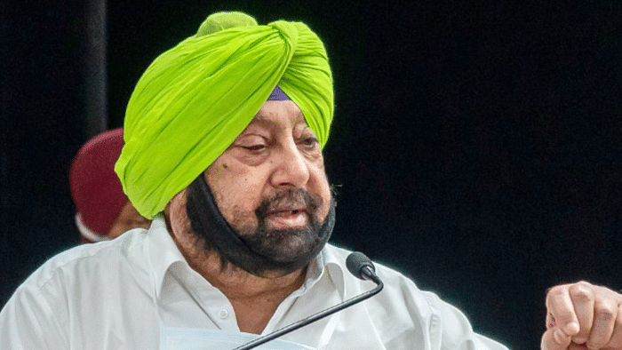 Former Congress leader Amarinder Singh's now-dissolved Punjab Lok Congress Party received Rs 1 crore from Prudent Electoral Trust in FY22. Credit: PTI Photo