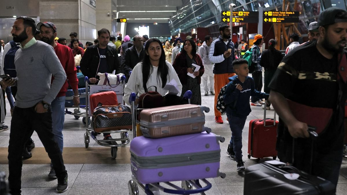 Delhi's Indira Gandhi International Airport was positioned seventh on the list of top-performing global airports of 2022. The airport clocked 411,205 flights at 81.84 per cent on time departures. Credit: Reuters Photo